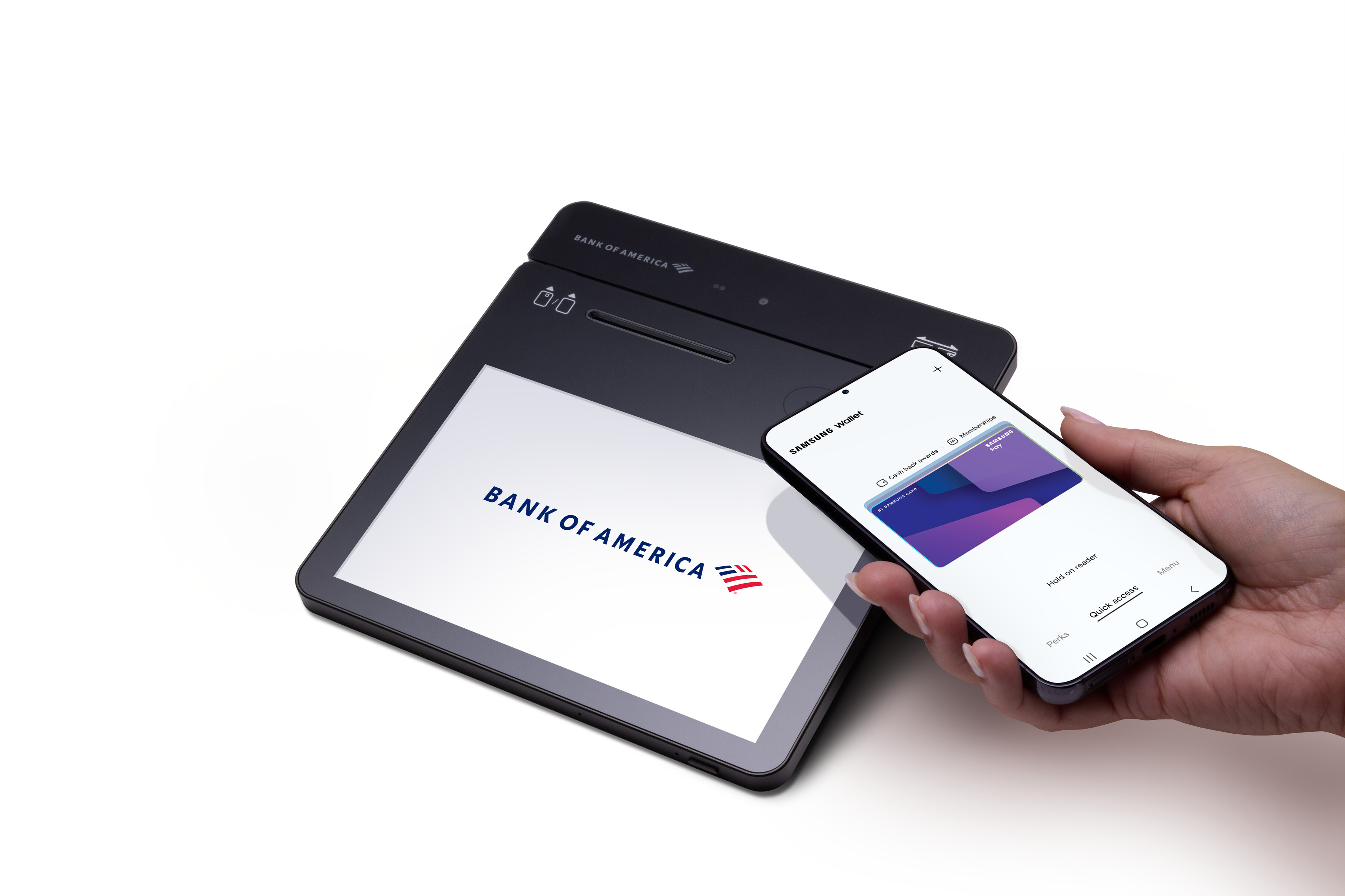 take a card payment on the Tablet A3700 using a mobile device