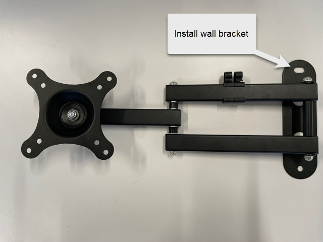 wall bracket mount