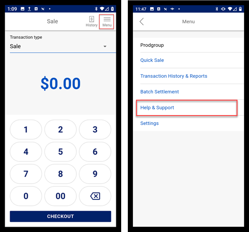 access help and support