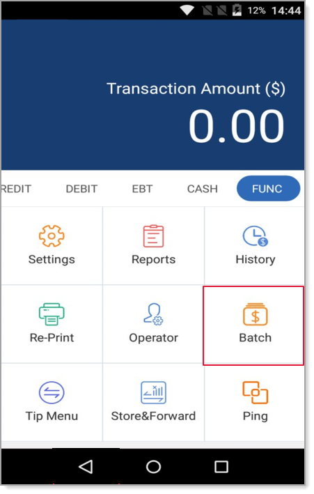 Payments app v5 Batch option