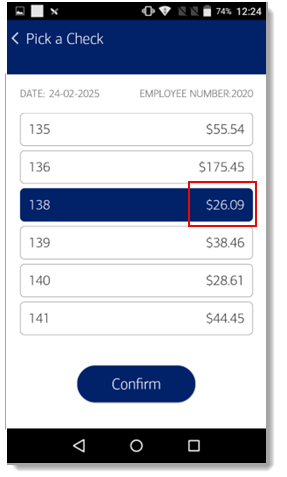 Updated total amount on check with reordered items