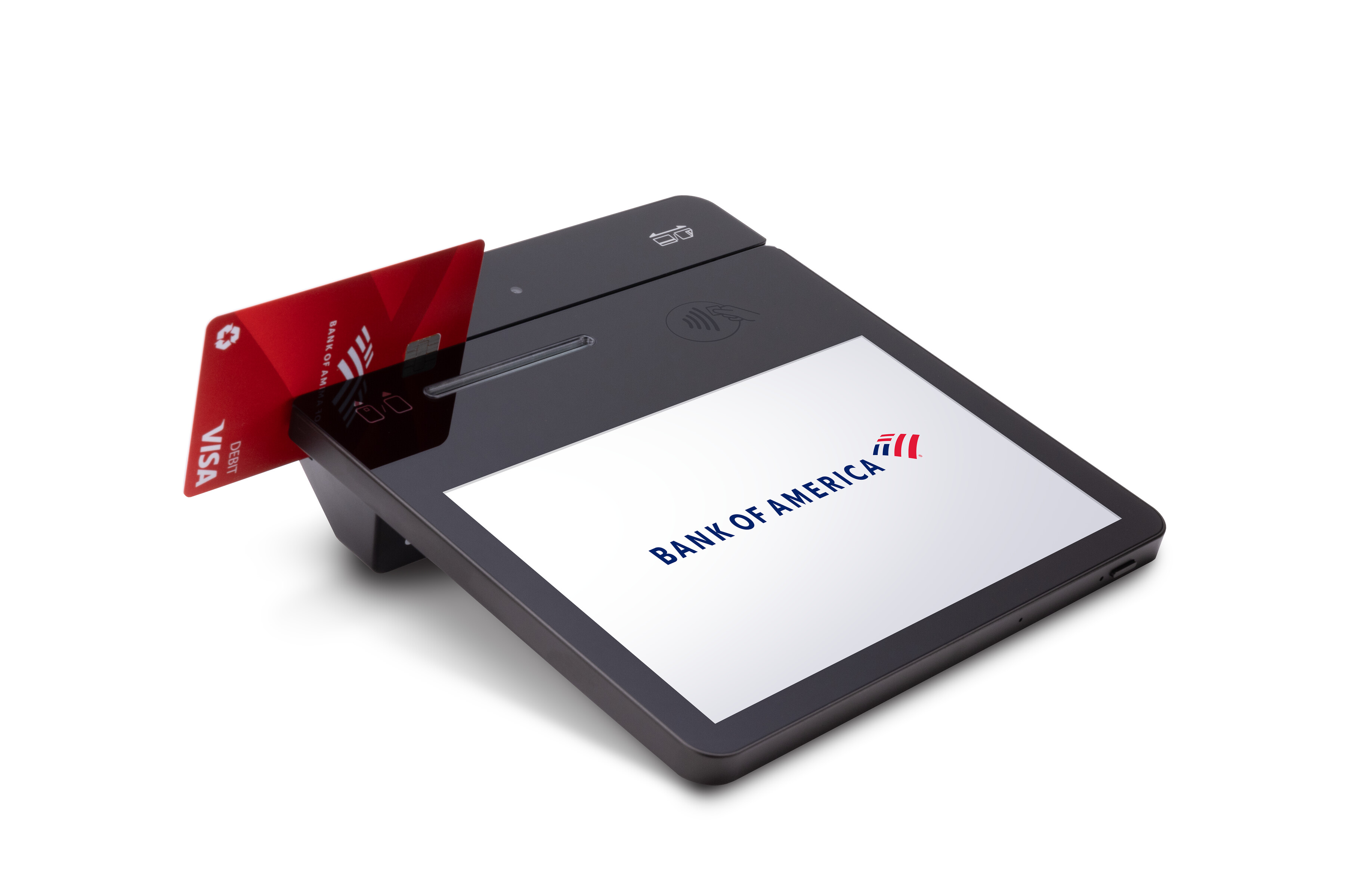 take a card payment on the Tablet A3700 using magnetic swipe
