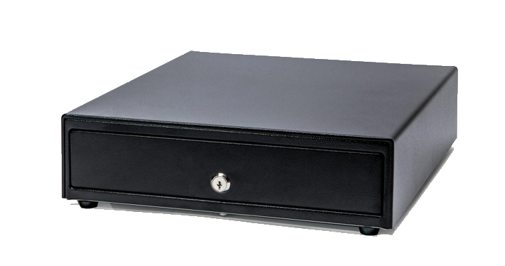 Cash drawer front view