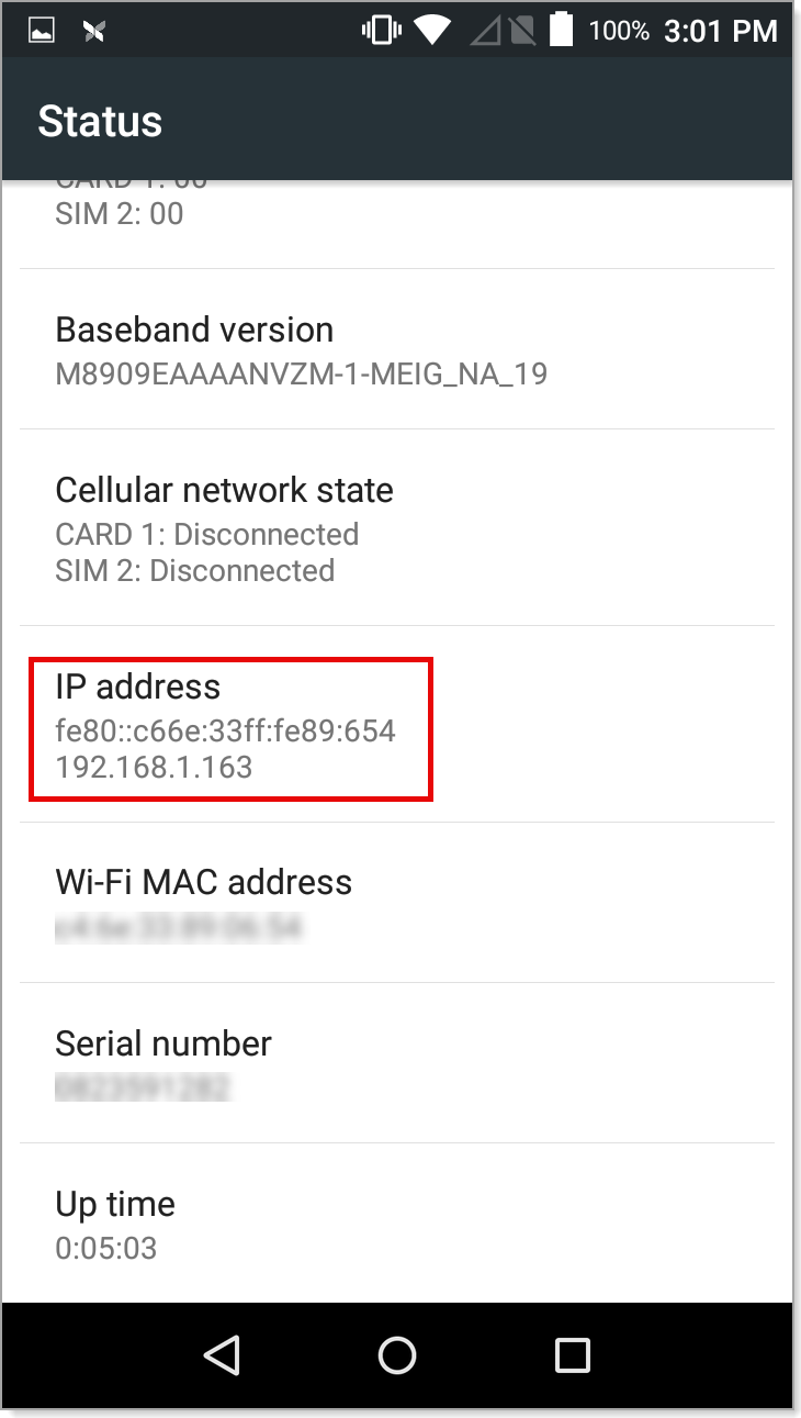 IP address