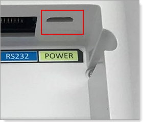 A920 charging base power port