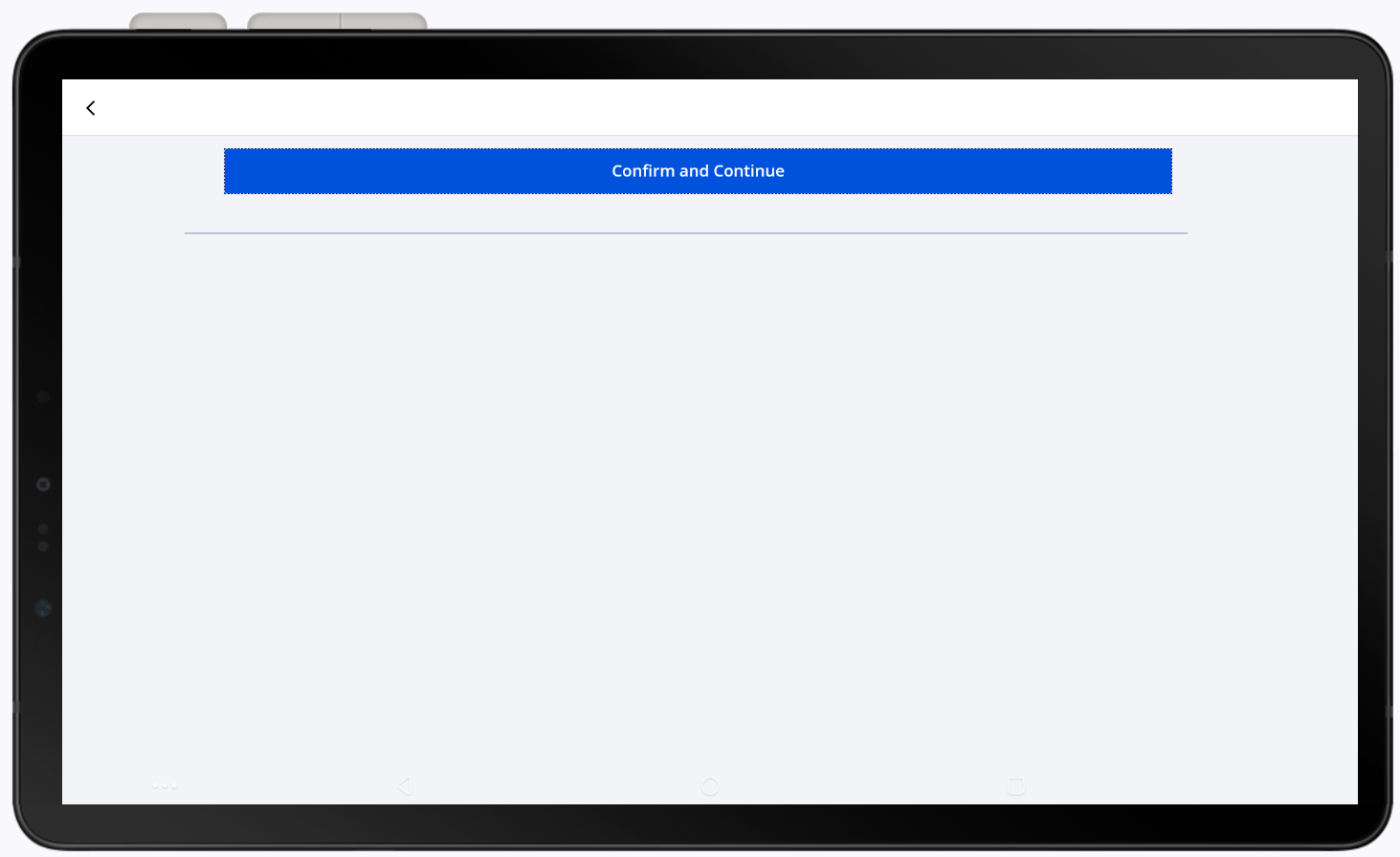 manual card confirm card payment