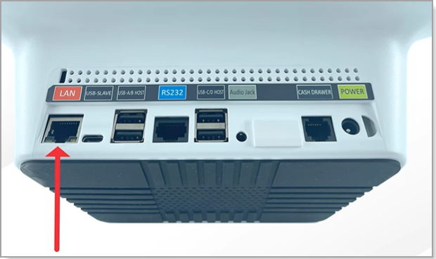 Smart Terminal E700 Ethernet LAN Port