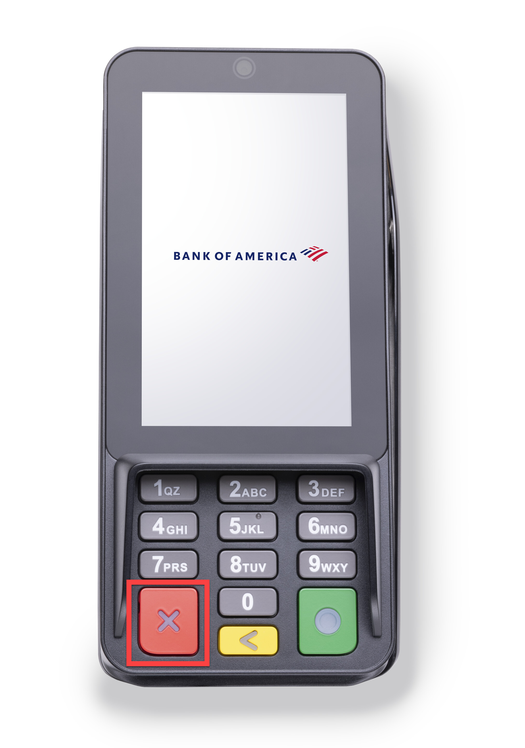 press the red x button