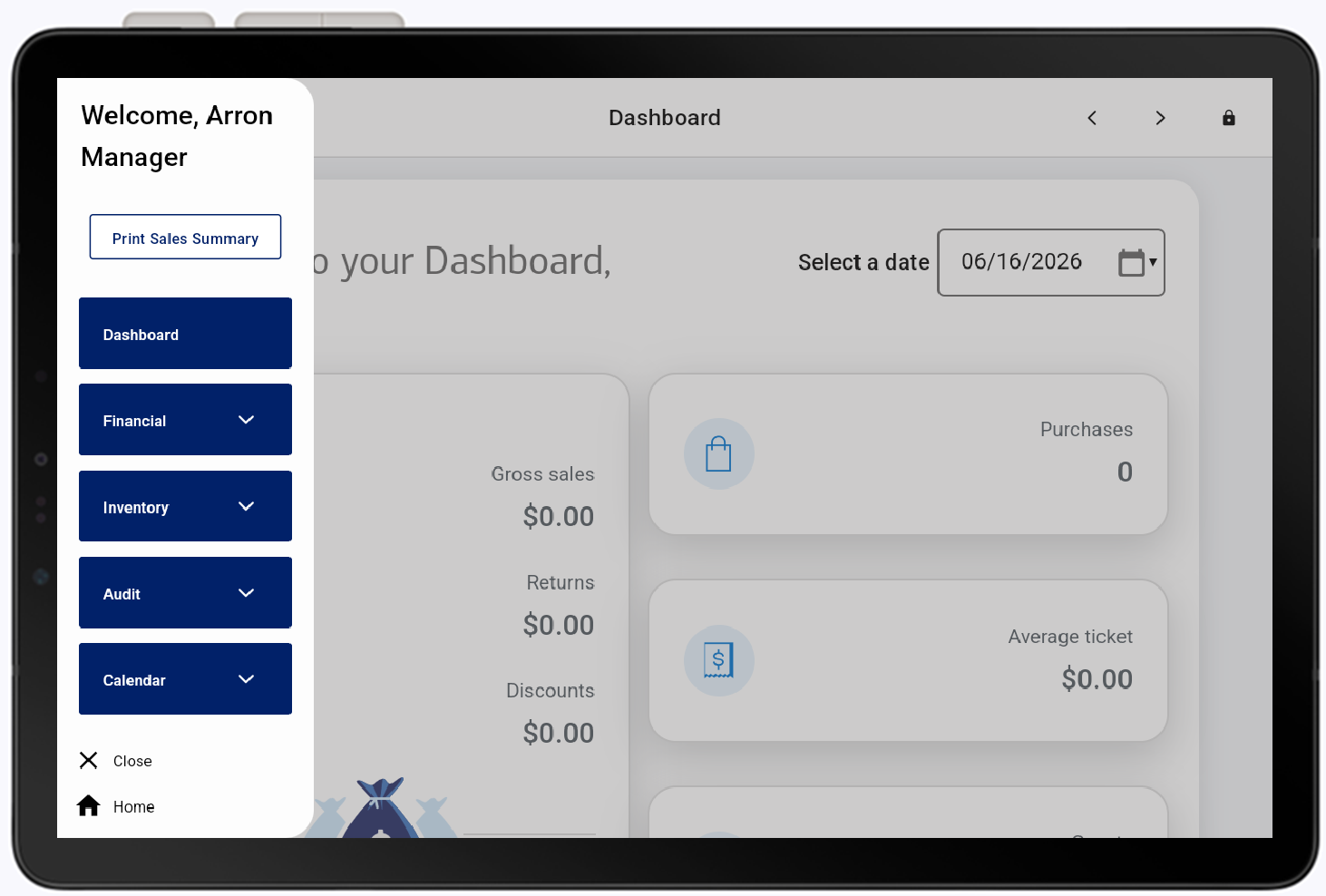 point of sale app reports