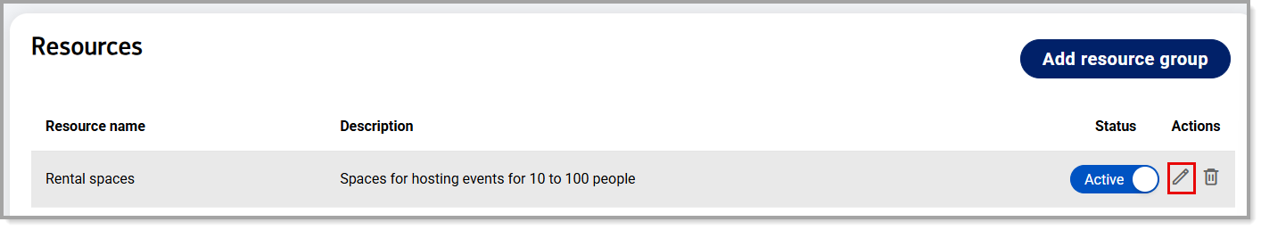 Resources edit pencil icon