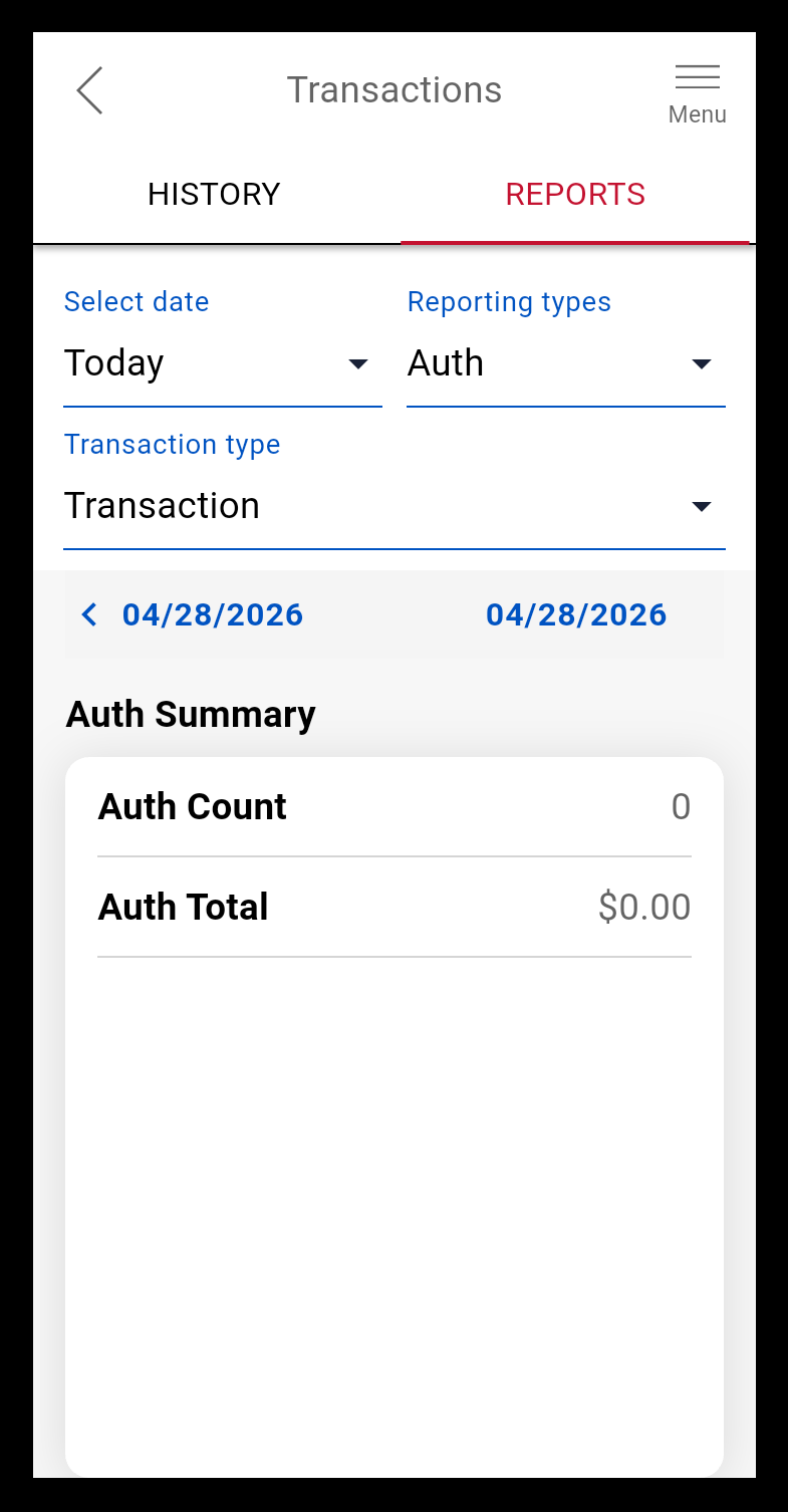 auth summary report
