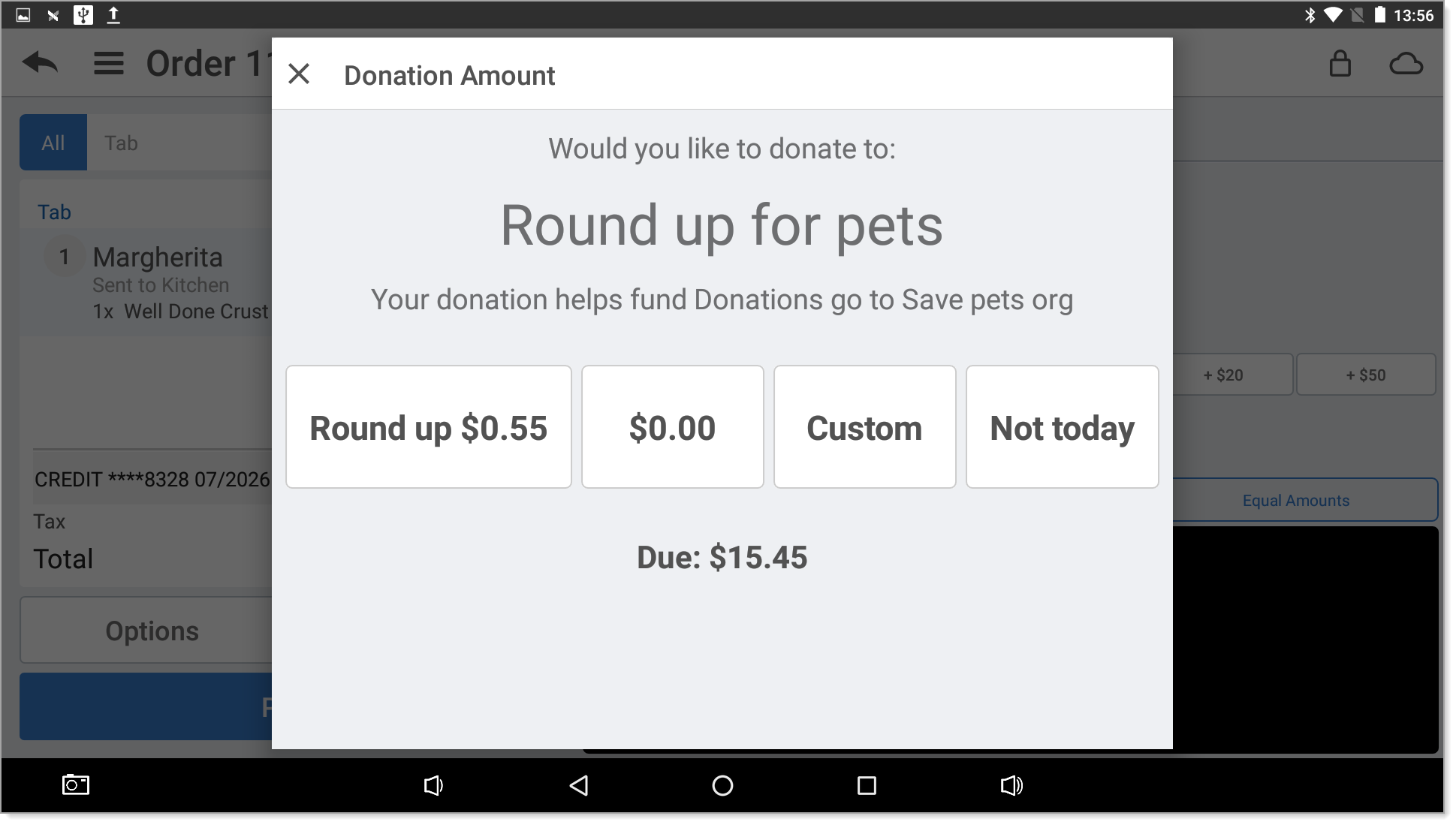 donation options